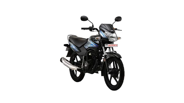 TVS Sport Black Blue